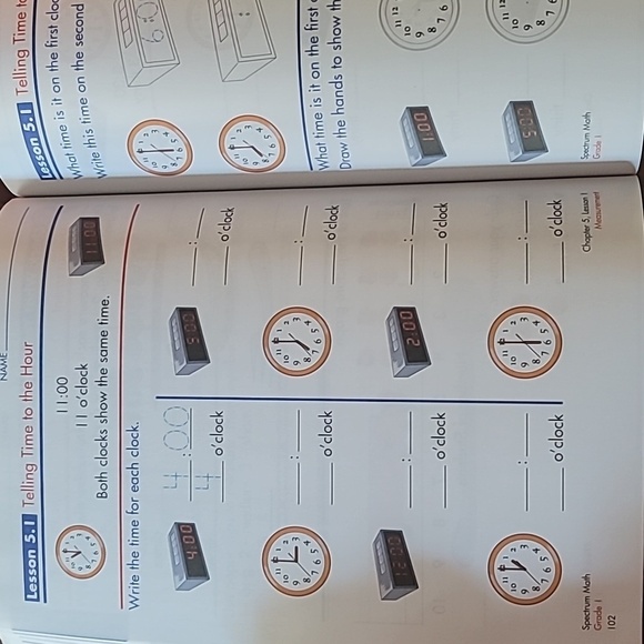 Book Spectrum Math 1 grade - Picture 12 of 16
